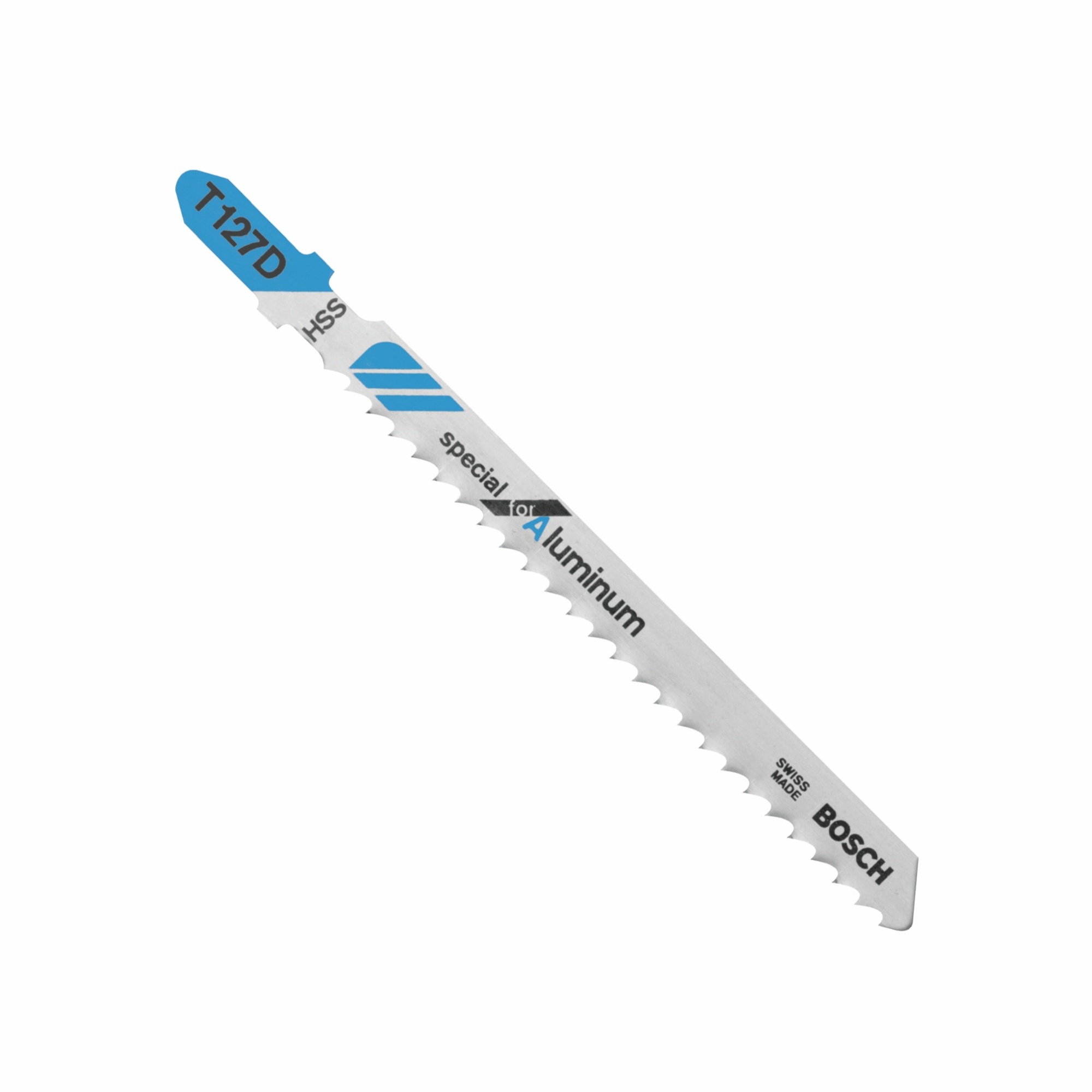 Bosch T-Shank Jig Saw Blades — 4in., 8 TPI, High-Speed Steel, Aluminum Cutting, 100 Pcs, Model# T127D100